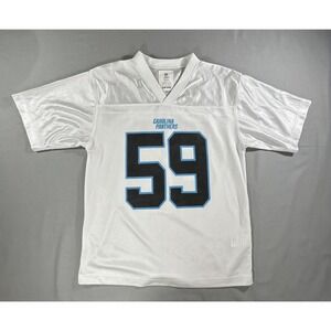 NFL Team Apparel Carolina Panthers #59 Kuechly Jersey‎ Youth Large Has Snags